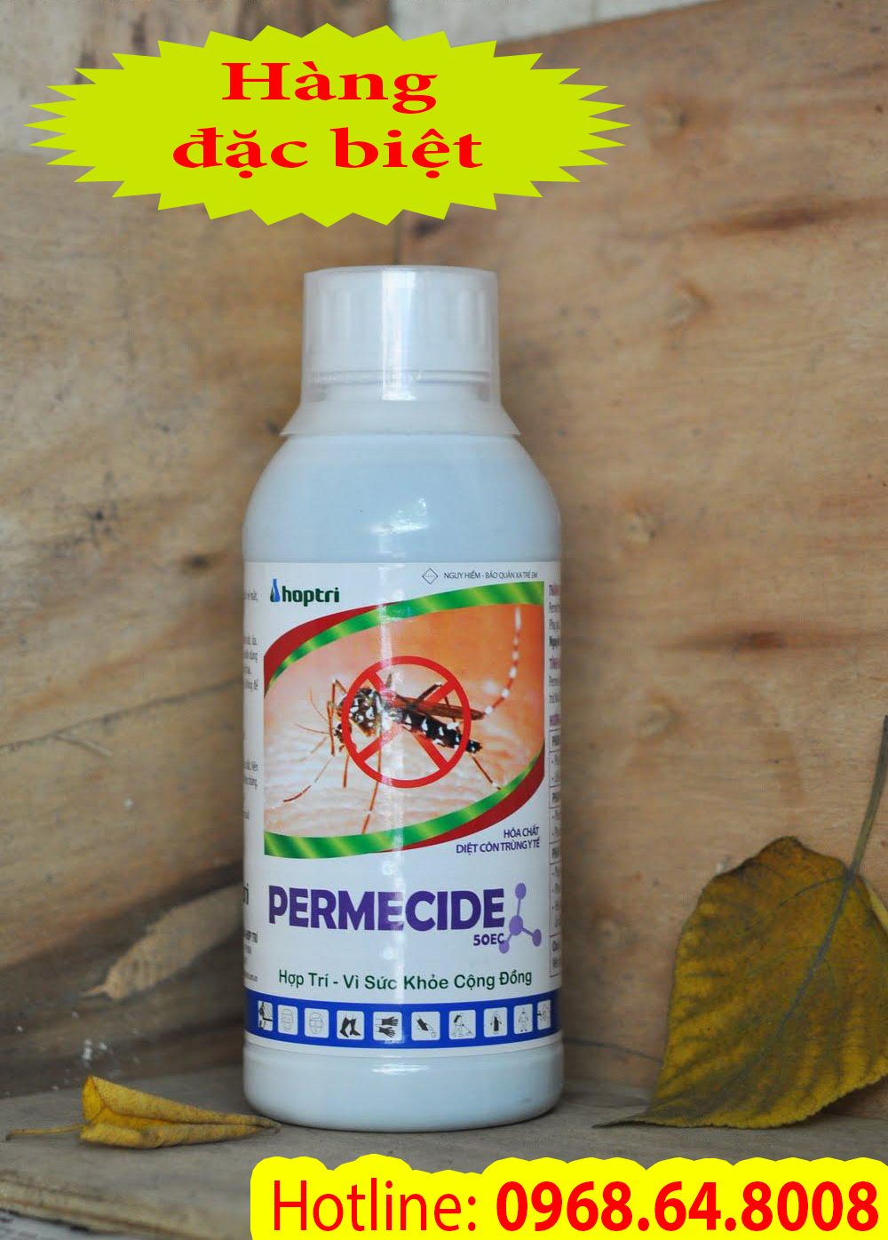 Permecide 50ec (1Lít) - (SX tại Ấn Độ) - Thuốc diệt côn trùng, muỗi, gián, ruồi, kiến, bọ chét...