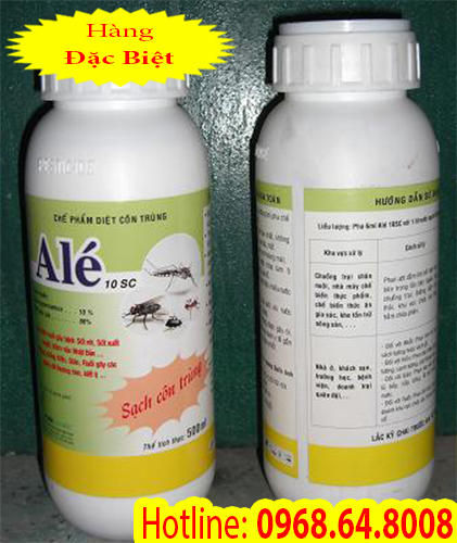 ALÉ 10SC (1 Lít) - (Hàng Anh Quốc) - Thuốc diệt côn trùng, muỗi, gián, ruồi, kiến, bọ chét...