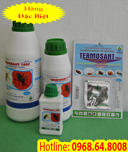 Termosant 10SC (500ml) - (SX tại VIỆT NAM)- Thuốc diệt côn trùng, muỗi, gián, ruồi, kiến, bọ chét...